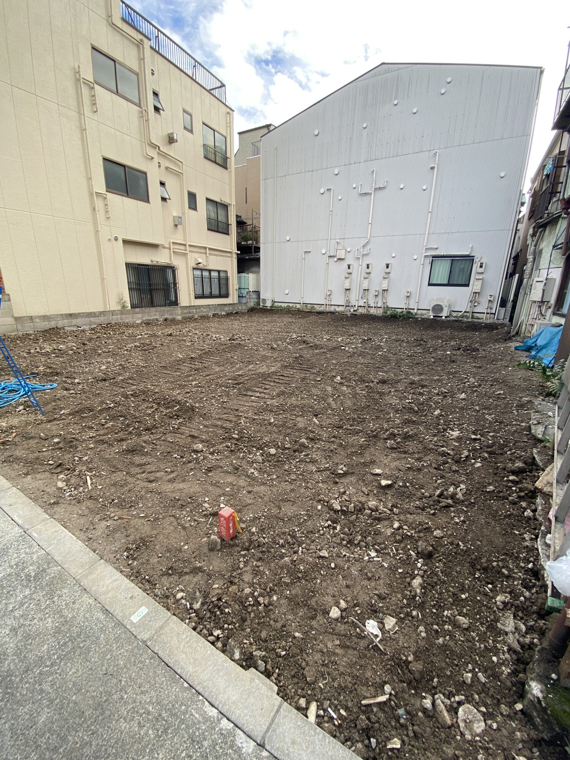 北区赤羽建築中鉄骨マンション